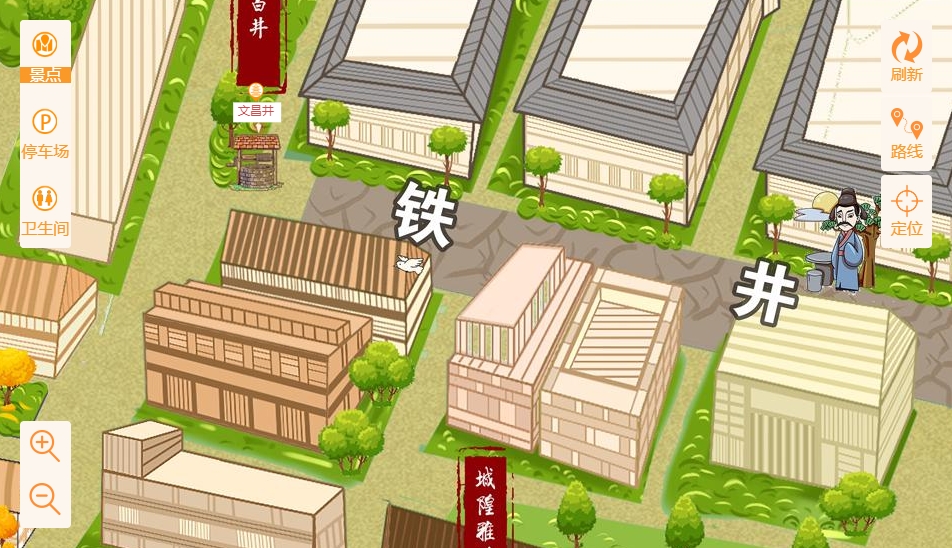 中沙智慧景区：手绘地图与语音导览的完美融合